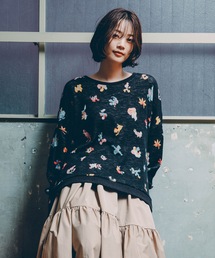 bedsidedrama | Origin Jacquard Pullover(ニット/セーター)