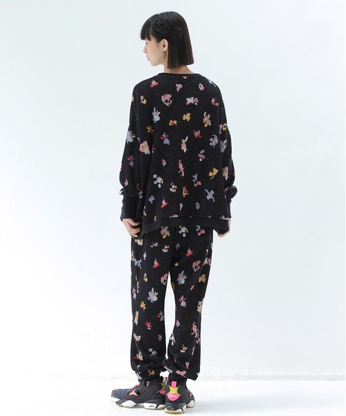 bedsidedrama（ベットサイドドラマ）の「Origin Jacquard Pullover（ニット/セーター・レディース・ブラック/ブラック系/ホワイト・1/2）」の8枚目の写真