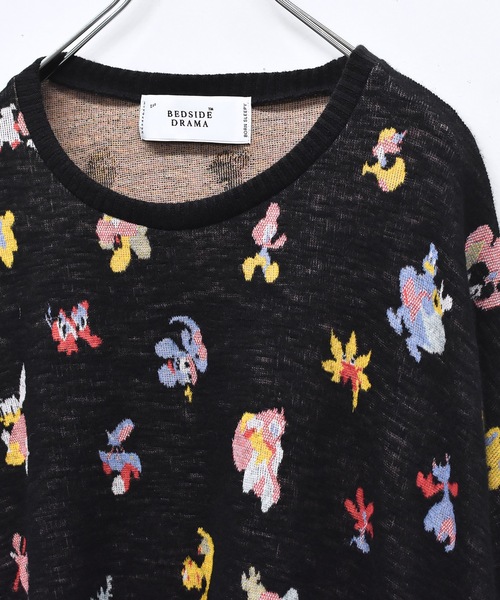 bedsidedrama（ベットサイドドラマ）の「Origin Jacquard Pullover（ニット/セーター・レディース・ブラック/ブラック系/ホワイト・1/2）」の17枚目の写真