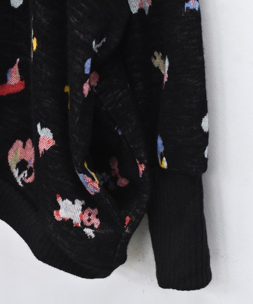 bedsidedrama（ベットサイドドラマ）の「Origin Jacquard Pullover（ニット/セーター・レディース・ブラック/ブラック系/ホワイト・1/2）」の18枚目の写真