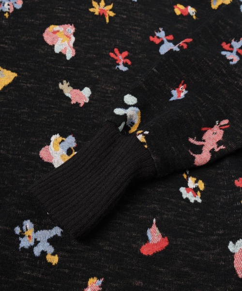 bedsidedrama（ベットサイドドラマ）の「Origin Jacquard Pullover（ニット/セーター・レディース・ブラック/ブラック系/ホワイト・1/2）」の21枚目の写真