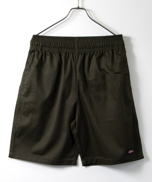 Dickies(ディッキーズ)の「【neos】GENUINE DICKIES ジェニュイン ディッキーズ ワンポイントロゴ ツイル シェフ ショーツ(チノパンツ・メンズ・チャコールグレー/ブラック/カーキ/ベージュ・MEDIUM/LARGE/X-LARGE)」の4枚目の写真