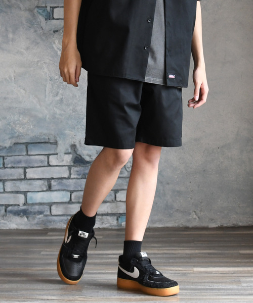 Dickies(ディッキーズ)の「【neos】GENUINE DICKIES ジェニュイン ディッキーズ ワンポイントロゴ ツイル シェフ ショーツ(チノパンツ・メンズ・チャコールグレー/ブラック/カーキ/ベージュ・MEDIUM/LARGE/X-LARGE)」の5枚目の写真