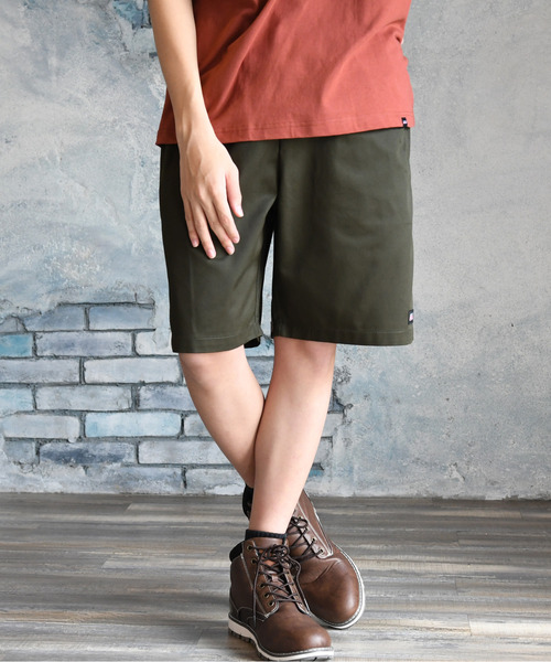 Dickies(ディッキーズ)の「【neos】GENUINE DICKIES ジェニュイン ディッキーズ ワンポイントロゴ ツイル シェフ ショーツ(チノパンツ・メンズ・チャコールグレー/ブラック/カーキ/ベージュ・MEDIUM/LARGE/X-LARGE)」の16枚目の写真