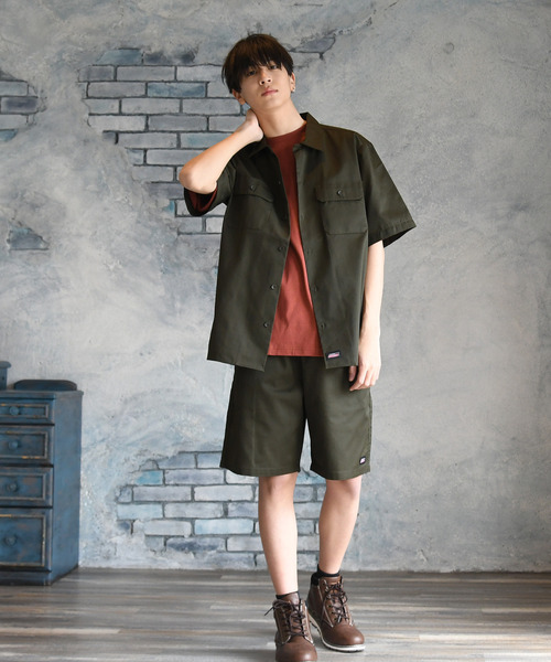 Dickies(ディッキーズ)の「【neos】GENUINE DICKIES ジェニュイン ディッキーズ ワンポイントロゴ ツイル シェフ ショーツ(チノパンツ・メンズ・チャコールグレー/ブラック/カーキ/ベージュ・MEDIUM/LARGE/X-LARGE)」の19枚目の写真