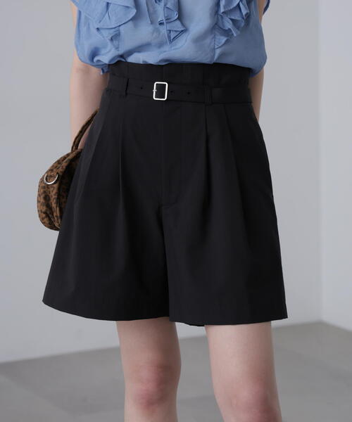 FREE'S MART(フリーズマート)の「◆ベルト付きダブルタックショートパンツ(その他パンツ・レディース・グレー/ブラック・SMALL/MEDIUM)」の21枚目の写真
