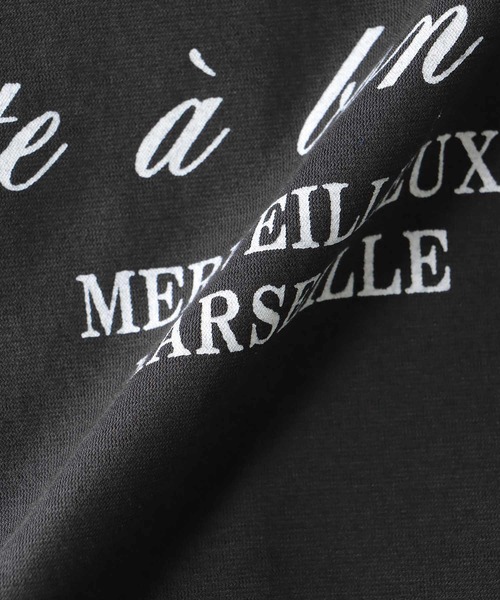 Jines(ジネス)の「ロールアップスリーブ ロゴTシャツ(Tシャツ/カットソー・レディース・ベージュ/ホワイト/チャコールグレー・38)」の12枚目の写真