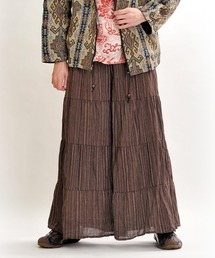 MARAI（マーライ）の「クリンクルワイドパンツ フレアパンツ ガウチョパンツ（その他パンツ）」