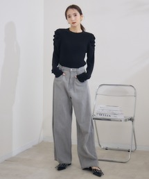 RU.TI.LE（ルチル）の「【RU.TI.LE】デニムカーブパンツ（デニムパンツ・レディース）」