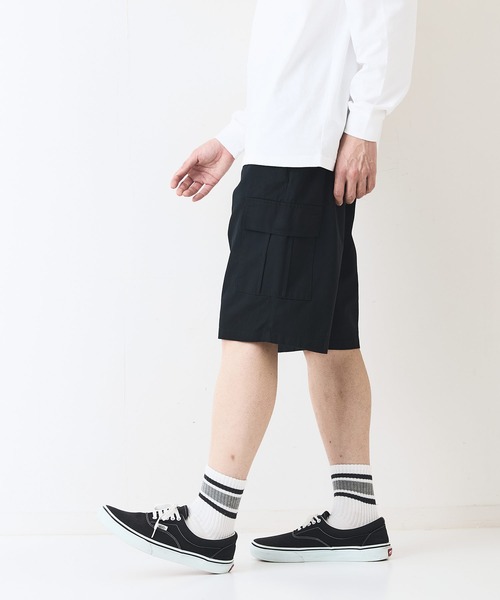 ragged mountain(ラギットマウンテン)の「【RAGGED MOUNTAIN:ラギットマウンテン】カーゴショートパンツ(カーゴパンツ・メンズ・ブラック/ベージュ/カーキ・MEDIUM/LARGE/X-LARGE)」の17枚目の写真