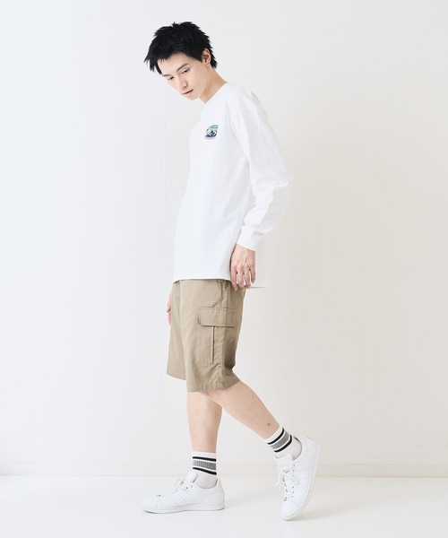 ragged mountain(ラギットマウンテン)の「【RAGGED MOUNTAIN:ラギットマウンテン】カーゴショートパンツ(カーゴパンツ・メンズ・ブラック/ベージュ/カーキ・MEDIUM/LARGE/X-LARGE)」の19枚目の写真