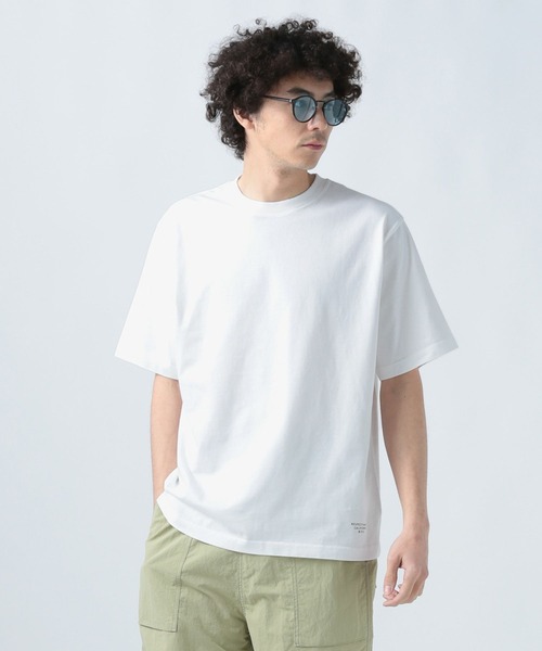 BAYFLOW（ベイフロー）の「[ヴィンテージ感]ピグメント天竺半袖Tシャツ（Tシャツ/カットソー・メンズ・イエロー/ホワイト/チャコール/グリーン・MEDIUM/LARGE）」の2枚目の写真