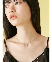 LILY BROWN | ハートストーンカラーバリエーションネックレス(ネックレス)