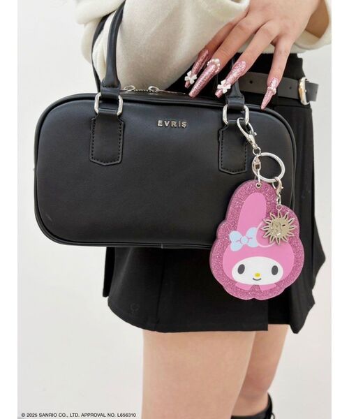 EVRIS（エヴリス）の「【メロクロコラボ】マイメロディグリッターミラーキーホルダー（キーケース/キーアクセサリー・レディース・ピンク・FREE）」の16枚目の写真