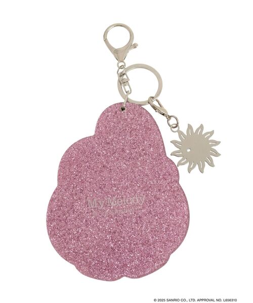 EVRIS（エヴリス）の「【メロクロコラボ】マイメロディグリッターミラーキーホルダー（キーケース/キーアクセサリー・レディース・ピンク・FREE）」の12枚目の写真