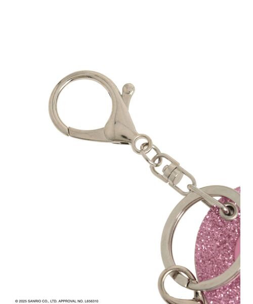 EVRIS（エヴリス）の「【メロクロコラボ】マイメロディグリッターミラーキーホルダー（キーケース/キーアクセサリー・レディース・ピンク・FREE）」の14枚目の写真