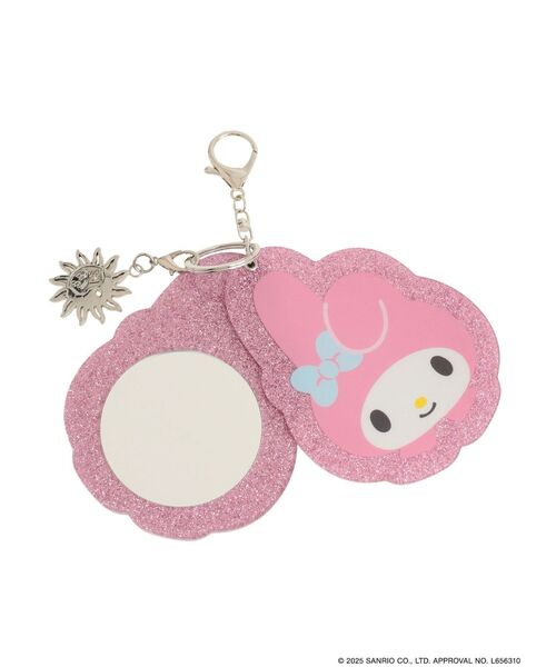 EVRIS（エヴリス）の「【メロクロコラボ】マイメロディグリッターミラーキーホルダー（キーケース/キーアクセサリー・レディース・ピンク・FREE）」の15枚目の写真