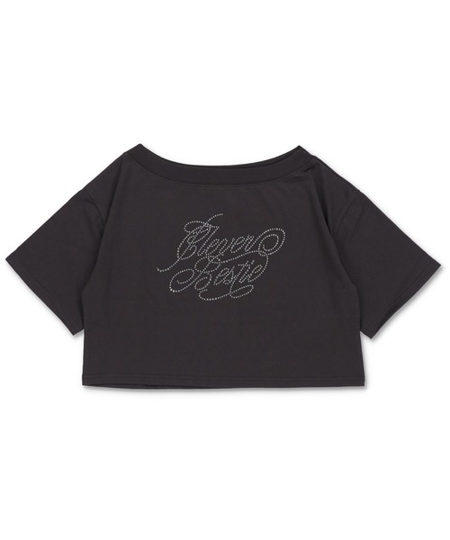 セール】透かし編み長袖カットソー/ギャザー（Tシャツ