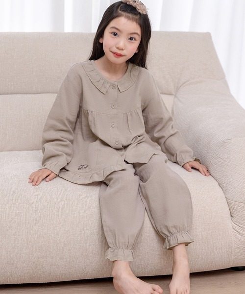 セパバス&トゥデイフル Chill Out Set Tシャツ&巾着 ルームウェア 綿