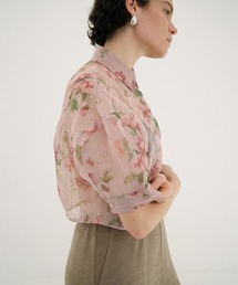 CLANE（クラネ）の「SHEER FLOWER SHORT SLEEVE SHIRTS（シャツ