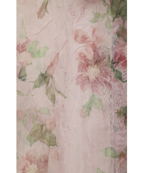 トップス clane SHEER FLOWER SHORT SLEEVE SHIRTS CLANE SHEER FLOWER SHORT SLEEVE SHIRTS