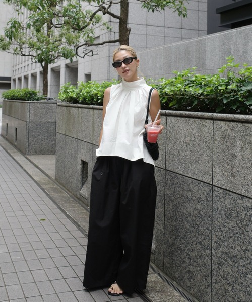 model：H163 着用サイズ：FREE
