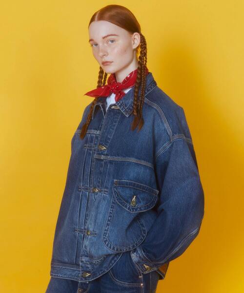 フラボア デニム　ジャケット　サイズM ムーブデニム ジャケット｜BIGI online store - ビギ オンライン