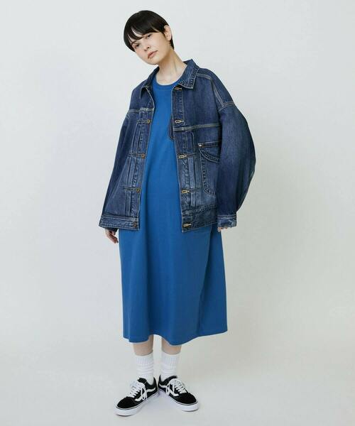 FRAPBOIS（フラボア）の「Lee×FRAPBOIS COW BOY JACKET（デニムジャケット・レディース・ブルー/ブラック・M/S）」の14枚目の写真