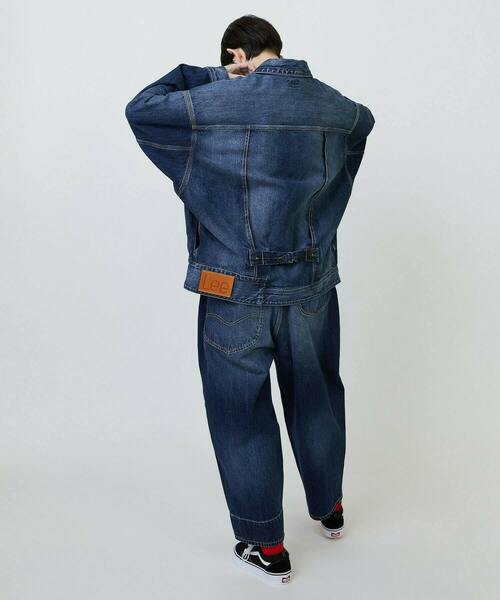 FRAPBOIS（フラボア）の「Lee×FRAPBOIS COW BOY JACKET（デニムジャケット・レディース・ブルー/ブラック・M/S）」の16枚目の写真