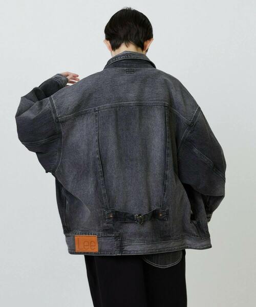 FRAPBOIS（フラボア）の「Lee×FRAPBOIS COW BOY JACKET（デニムジャケット・レディース・ブルー/ブラック・M/S）」の19枚目の写真