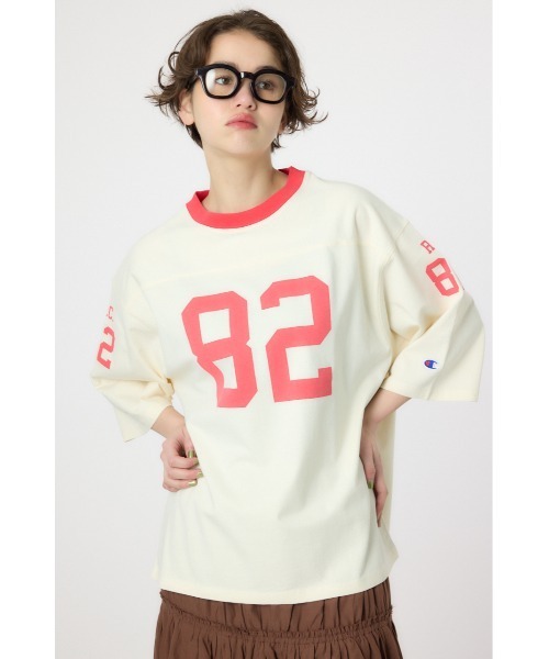 Champion】フットボールTシャツ（Tシャツ/カットソー）｜RODEO