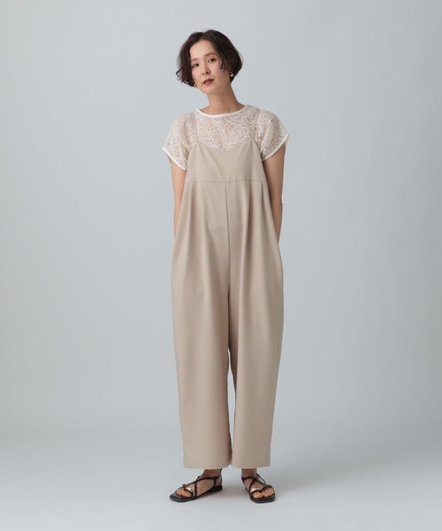 LEPSIM(レプシィム)の「ペイズリー柄刺繍フレンチスリーブ 329507(シャツ/ブラウス・レディース・ブラック/アイボリー・FREE)」の7枚目の写真