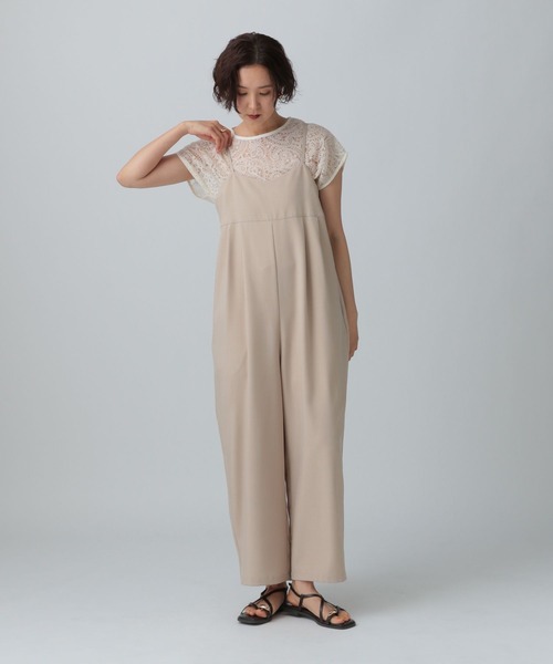 LEPSIM(レプシィム)の「ペイズリー柄刺繍フレンチスリーブ 329507(シャツ/ブラウス・レディース・ブラック/アイボリー・FREE)」の5枚目の写真