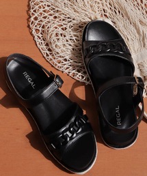 REGAL（リーガル）の「リーガルレディース F45R フットベッドサンダル（サンダル）」