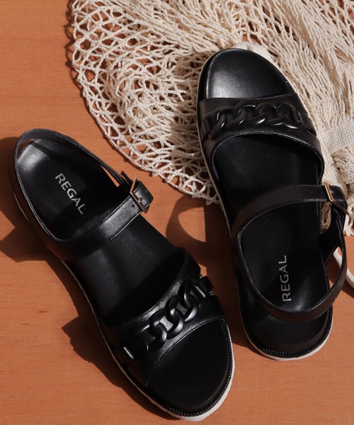 REGAL（リーガル）の「リーガルレディース F21Q 厚底グルカサンダル