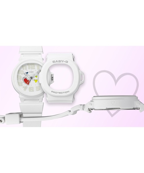BABY-G(ベイビージー)の「PLAYFUL HEARTS SERIES / BGA-10-3AJF(アナログ腕時計・レディース・ライトグリーン・FREE)」の3枚目の写真