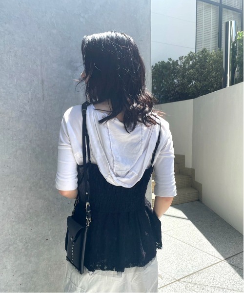 【新品同様】MEDI LINGERIE LIKE PEPLUM BUSTIER MEDI LINGERIE LIKE PEPLUM BUSTIER（キャミソール）｜Ameri