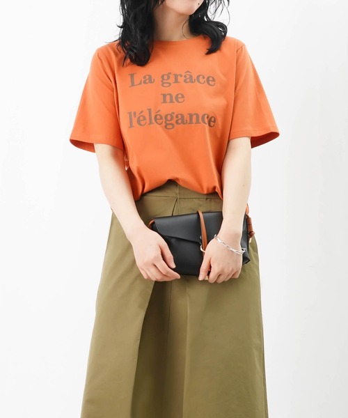 セール】LC/LLL フレンチロゴプリントT（Tシャツ/カットソー
