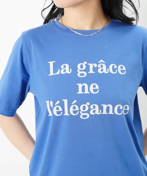 セール】LC/LLL フレンチロゴプリントT（Tシャツ/カットソー