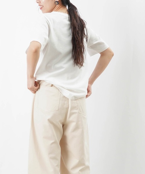 tシャツ LC/LLL フレンチロゴプリントT レディース LADY LUCK LUCA tシャツ LC/LLL フレンチロゴプリントT