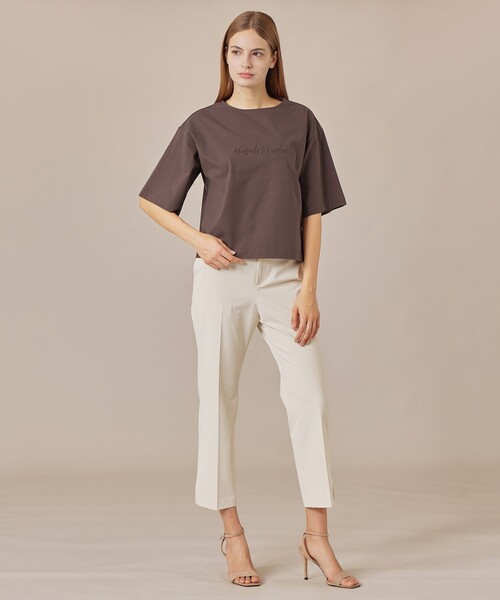 MACKINTOSH LONDON（マッキントッシュ ロンドン）の「ソリッドカラーベア天竺プルオーバー（Tシャツ/カットソー・レディース・ブルー/ブラウン系その他4/ベージュ/レッド系その他3・38/40）」の17枚目の写真