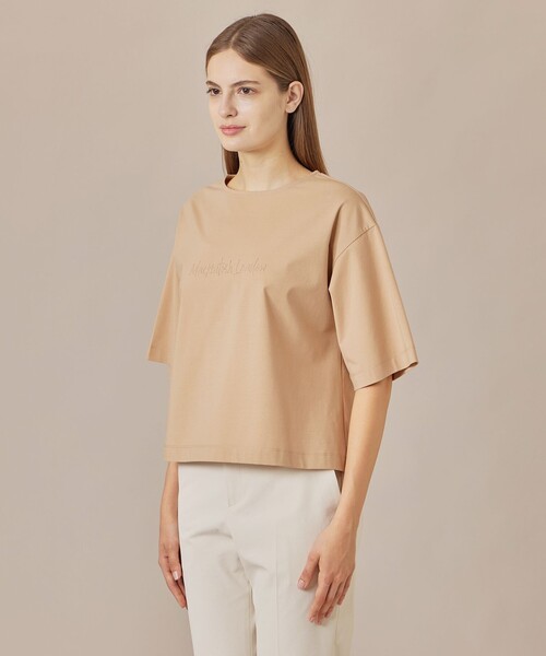 MACKINTOSH LONDON（マッキントッシュ ロンドン）の「ソリッドカラーベア天竺プルオーバー（Tシャツ/カットソー・レディース・ブルー/ブラウン系その他4/ベージュ/レッド系その他3・38/40）」の8枚目の写真