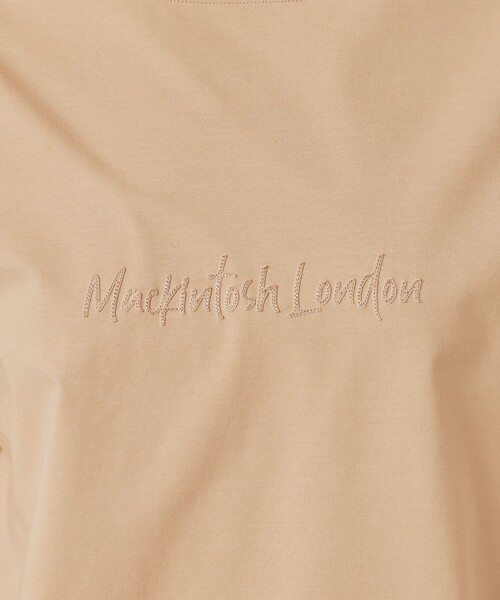 MACKINTOSH LONDON（マッキントッシュ ロンドン）の「ソリッドカラーベア天竺プルオーバー（Tシャツ/カットソー・レディース・ブルー/ブラウン系その他4/ベージュ/レッド系その他3・38/40）」の12枚目の写真