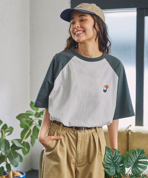 Miffy（ ミッフィー）の「【miffy】別注 ミッフィー & フレンズ アソート グラフィックプリント 半袖Tシャツ（Tシャツ/カットソー・レディース・ブラック系1/ネイビー系1/ネイビー系2/グレー系/ブラック系/ネイビー系・FREE）」の10枚目の写真