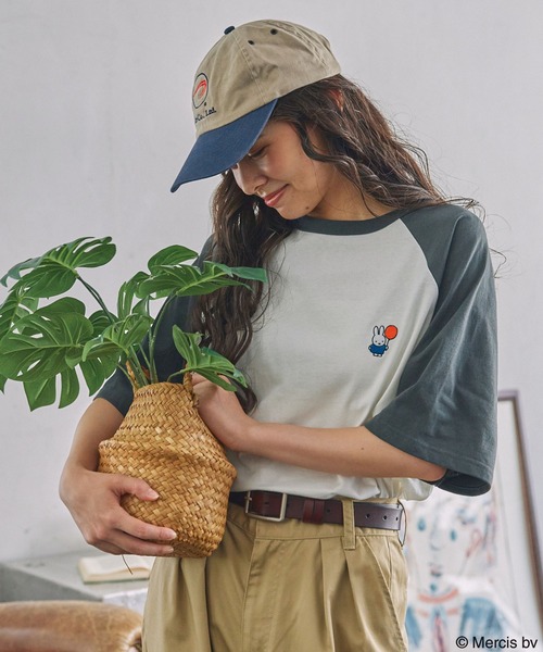 Miffy（ ミッフィー）の「【miffy】別注 ミッフィー & フレンズ アソート グラフィックプリント 半袖Tシャツ（Tシャツ/カットソー・レディース・ブラック系1/ネイビー系1/ネイビー系2/グレー系/ブラック系/ネイビー系・FREE）」の11枚目の写真