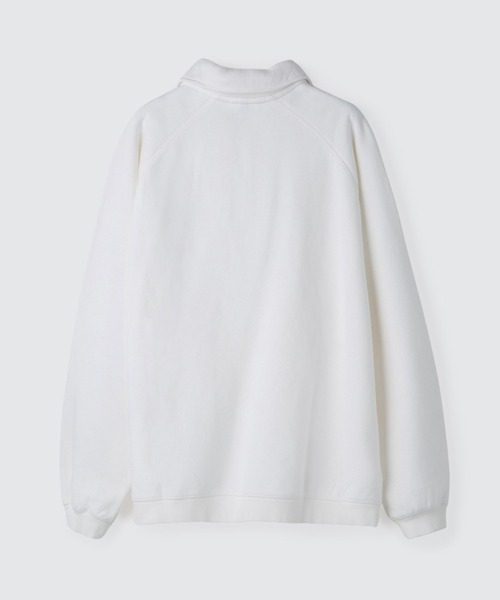 セール】スウェット ハーフジップポロ│SWEAT HALF ZIP POLO