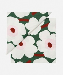 marimekko(}bR)Unikko / green cream lunch napkins(Lb`c[)