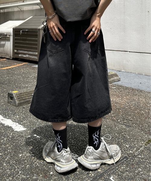 ADAMASTE（アダマスト）の「【ADAMASTE SELECT】loose denim half