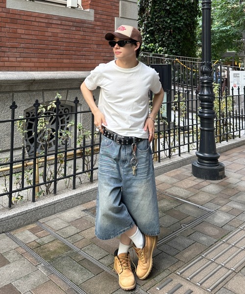 ADAMASTE（アダマスト）の「【ADAMASTE SELECT】loose denim half