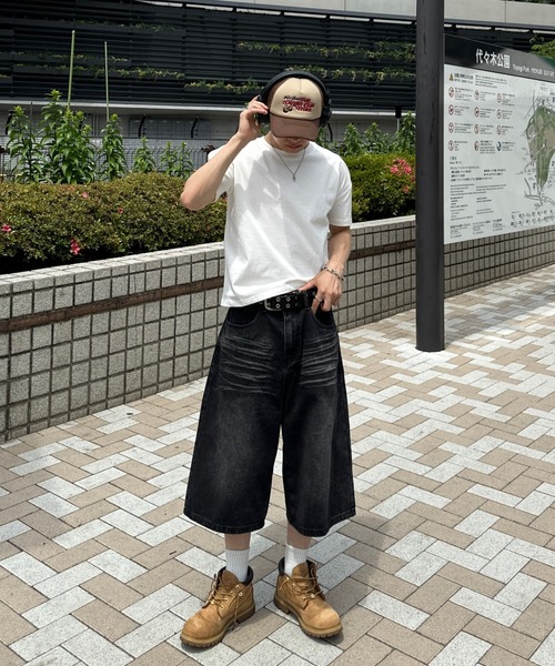 ADAMASTE（アダマスト）の「【ADAMASTE SELECT】loose denim half